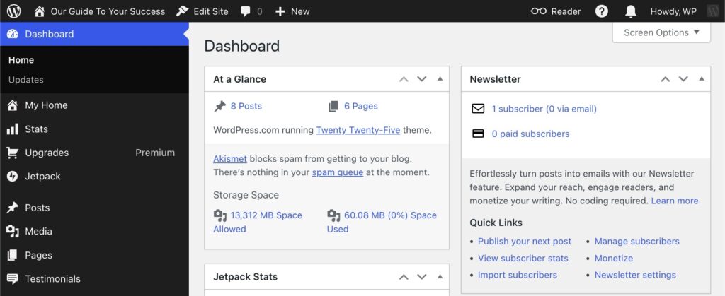wordpress serviceavtale – vedlikehold og drift av WordPress